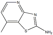 7-Methylthiazolo[4,5-b]pyridin-2-amine,1206248-32-9,结构式