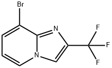 8-bromo-2-(trifluoromethyl)imidazo[1,2-a]pyridine Structure