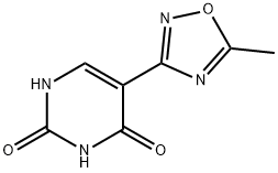 5-(5-Methyl-[1,2,4]oxadiazol-3-yl)-1H-pyrimidine-2,4-dione Structure