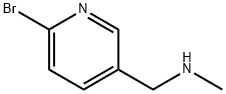 1-(6-Bromopyridin-3-yl)-N-methylmethanamine Structure