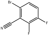 6-bromo-2,3-difluorobenzonitrile Structure