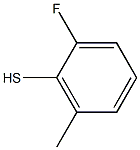 2-fluoro-6-methylbenzenethiol Struktur