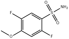 2,5-DIFLUORO-4-METHOXYBENZENESULFONAMIDE Structure