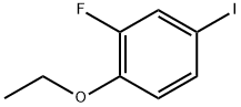 1-Ethoxy-2-fluoro-4-iodobenzene 结构式