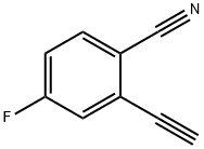 2-ethynyl-4-fluorobenzonitrile 结构式