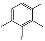 1,3-difluoro-4-iodo-2-methylbenzene Struktur