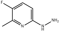 3-氟-6-肼基-2-甲基吡啶 结构式