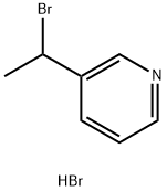 3-(1-bromoethyl)pyridine Struktur