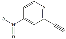 2-炔基-4-硝基吡啶 结构式