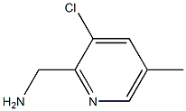 (3-氯-5-甲基吡啶-2-基)甲胺, 1211529-71-3, 结构式