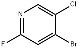 4-Bromo-5-chloro-2-fluoro-pyridine Struktur