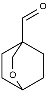 2-oxabicyclo[2.2.2]octane-4-carbaldehyde Struktur