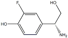4-((1R)-1-AMINO-2-HYDROXYETHYL)-2-FLUOROPHENOL Structure