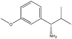 (1S)-1-(3-METHOXYPHENYL)-2-METHYLPROPAN-1-AMINE Structure