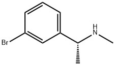 [(1R)-1-(3-BROMOPHENYL)ETHYL](METHYL)AMINE Structure