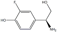 4-((1S)-1-AMINO-2-HYDROXYETHYL)-2-FLUOROPHENOL Structure
