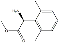 METHYL(2S)-2-AMINO-2-(2,6-DIMETHYLPHENYL)ACETATE,1213118-72-9,结构式