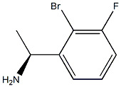 (1S)-1-(2-BROMO-3-FLUOROPHENYL)ETHYLAMINE Struktur