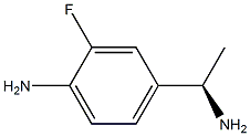 4-((1R)-1-AMINOETHYL)-2-FLUOROPHENYLAMINE Structure