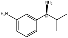 (1S)-1-(3-AMINOPHENYL)-2-METHYLPROPYLAMINE Struktur