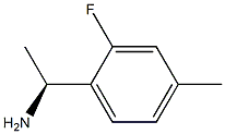 (1S)-1-(2-FLUORO-4-METHYLPHENYL)ETHYLAMINE Structure