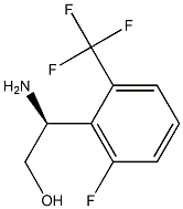 (2S)-2-AMINO-2-[6-FLUORO-2-(TRIFLUOROMETHYL)PHENYL]ETHAN-1-OL Structure