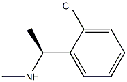 [(1S)-1-(2-CHLOROPHENYL)ETHYL](METHYL)AMINE Struktur