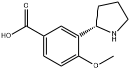 3-((2S)PYRROLIDIN-2-YL)-4-METHOXYBENZOICACIDHCl|