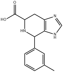 4-(3-methylphenyl)-3H,4H,5H,6H,7H-imidazo[4,5-c]pyridine-6-carboxylic acid Struktur