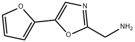[5-(2-furyl)-1,3-oxazol-2-yl]methylamine Structure