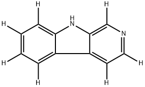 1,3,4,5,6,7,8-heptadeuterio-9H-pyrido[3,4-b]indole Structure