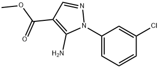 methyl 5-amino-1-(3-chlorophenyl)-1H-pyrazole-4-carboxylate|methyl 5-amino-1-(3-chlorophenyl)-1H-pyrazole-4-carboxylate