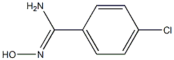 4-CHLOROBENZAMIDE OXIME Struktur