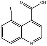 5-fluoroquinoline-4-carboxylic acid Struktur