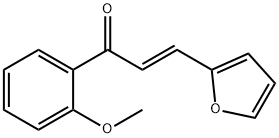 (2E)-3-(furan-2-yl)-1-(2-methoxyphenyl)prop-2-en-1-one Struktur