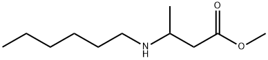 methyl 3-(hexylamino)butanoate Structure