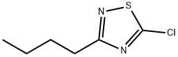 3-butyl-5-chloro-1,2,4-thiadiazole Struktur