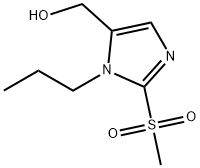 (2-methanesulfonyl-1-propyl-1H-imidazol-5-yl)methanol Structure