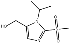 [2-methanesulfonyl-1-(propan-2-yl)-1H-imidazol-5-yl]methanol Structure