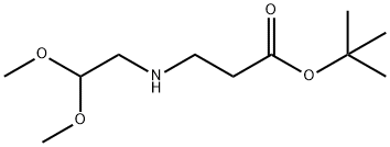 tert-butyl 3-[(2,2-dimethoxyethyl)amino]propanoate|tert-butyl 3-[(2,2-dimethoxyethyl)amino]propanoate