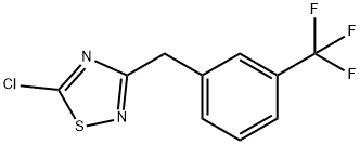 1221346-00-4 5-chloro-3-{[3-(trifluoromethyl)phenyl]methyl}-1,2,4-thiadiazole