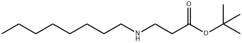 tert-butyl 3-(octylamino)propanoate, 1221346-15-1, 结构式