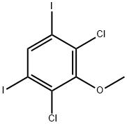 2,4-dichloro-1,5-diiodo-3-methoxybenzene|1221589-80-5