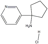 1-(PYRIDIN-3-YL)CYCLOPENTANAMINE HCL Structure