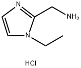 (1-ethylimidazol-2-yl)methanamine:dihydrochloride Structure