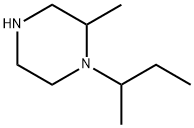 1-(butan-2-yl)-2-methylpiperazine Structure