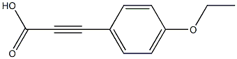 3-(4-ethoxyphenyl)-2-Propynoic acid Structure