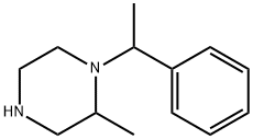 2-methyl-1-(1-phenylethyl)piperazine Struktur