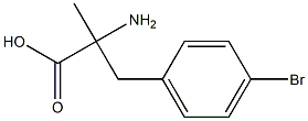 2-Amino-3-(4-bromo-phenyl)-2-methyl-propionic acid,1226225-68-8,结构式
