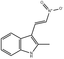 2-Methyl-3-(2-nitro-vinyl)-1H-indole Structure